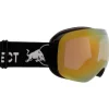 Maschera Red Bull Spect Bent Matt Black Brown Gold Chrom-X