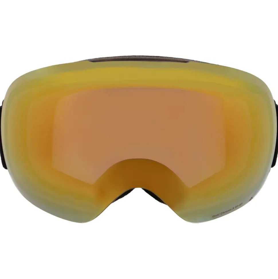 Maschera Red Bull Spect Bent Matt Black Brown Gold Chrom-X