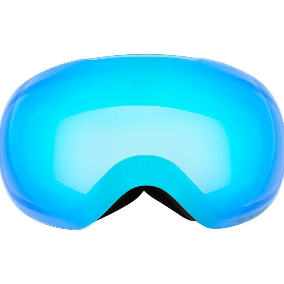 Maschera Red Bull Spect Bent Matt Black Light Blue Blue Chrome-x