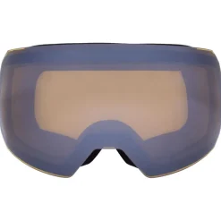 Maschera Red Bull Spect Chute Matt Black Brown Gold Mirror + Cloudy Snow