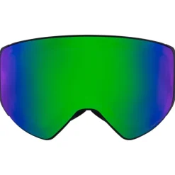 Maschera Red Bull Spect Jam Matt Black Rose Green Mirror + Cloudy Snow