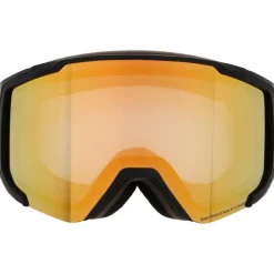 Maschera Red Bull Spect Jibb Matt Black I-Boost Brown Gold Chrom-X