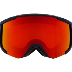 Maschera Red Bull Spect Jibb Mat Blue I-Boost Orange Red Mirror
