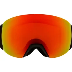 Maschera Red Bull Spect Jon Matt Black I-Boost Orange Red Mirror + Light Pink