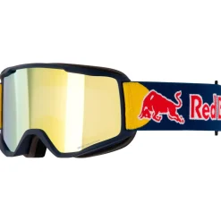 Maschera Red Bull Spect Neon Matt Blue Smoke Yellow Mirror