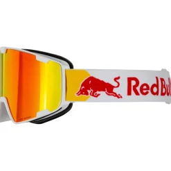 Maschera Red Bull Spect Park Matt White Orange Red Mirror