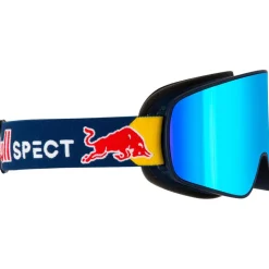 Maschera Red Bull Spect Rush Matt Blue Smoke Ice Blue Mirror