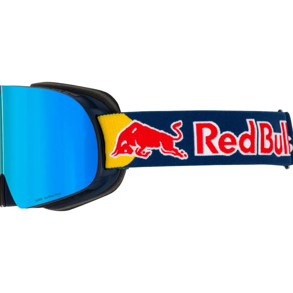 Maschera Red Bull Spect Soar Matt Blue Smoke Ice Blue Mirror