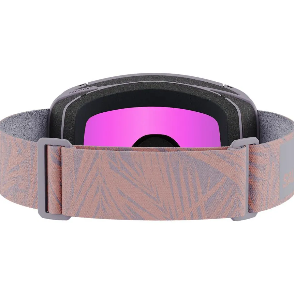 Maschera Salomon Lumi Evening Haze Multilayer Ruby