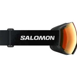 Maschera Salomon Radium Black Photo Multilayer Red