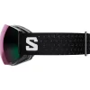 Maschera Salomon Radium Pro Black Sigma Emerald