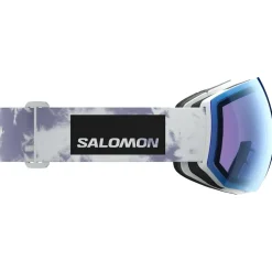 Maschera Salomon Radium Pro Ice Flow Sigma Photo Sky Blue