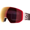 Maschera Salomon Radium Pro S Heavenly Pink Sigma Photo Poppy Red