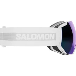 Maschera Salomon Radium White Photo Blue