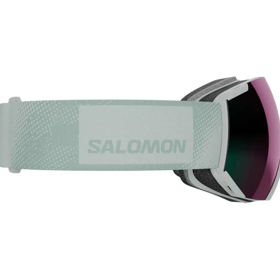 Maschera Salomon Radium White Moss Sigma Emerald