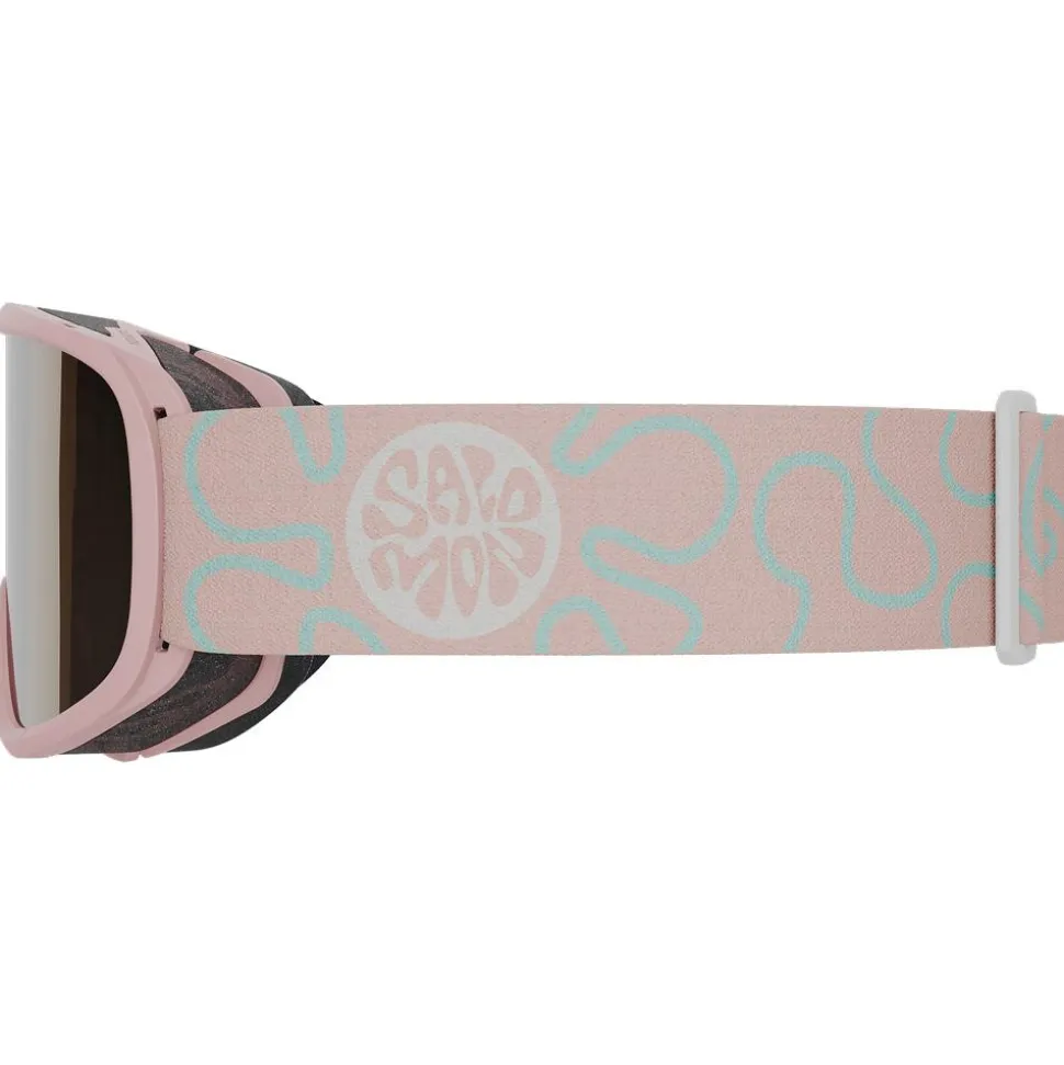 Maschera Salomon Rio Tropical Peach Flash Gold