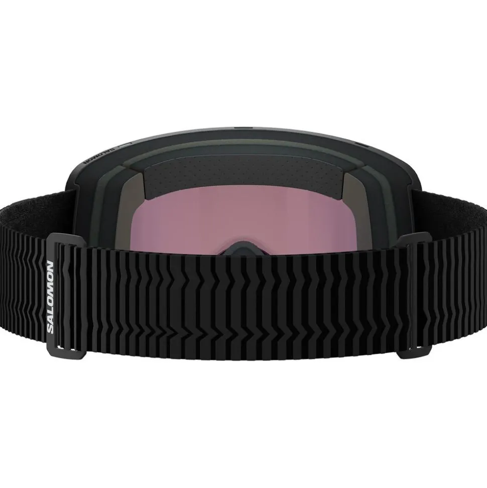 Maschera Salomon Sentry Pro Black Sigma Photo Sky Blue