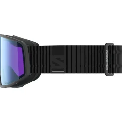 Maschera Salomon Sentry Pro Black Sigma Photo Sky Blue