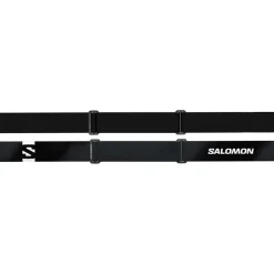 Maschera Salomon S/View 3 Access Black Flash Tonic Orange