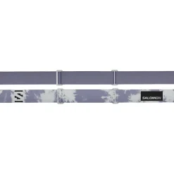 Maschera Salomon S/View 3 Ice Flow Multilayer Light Blue