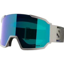 Maschera Salomon S/View 3 Rainy Day Multilayer Mid Blue