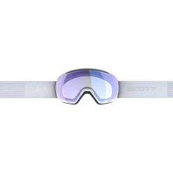 Maschera Scott Sphere Otg Mineral White Illuminator Blue Chrome