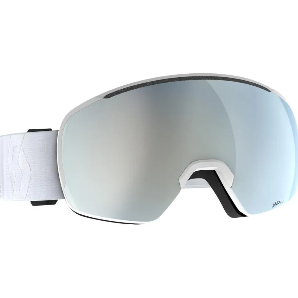 Maschera Scott Sphere Otg Mineral White Amp White Chrome