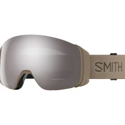 Maschera Smith 4D Mag Bandit Chromapop Sun Platinum Mirror + Chromapop Storm Blue Sensor Mirror