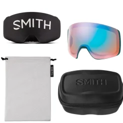 Maschera Smith 4D Mag XL Pacific Chromapop Everyday Green Mirror + Chromapop Storm Blue Sensor Mirror