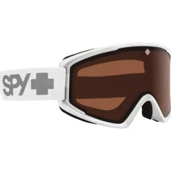 Maschera Spy Crusher Elite Matte White Low Light Persimmon