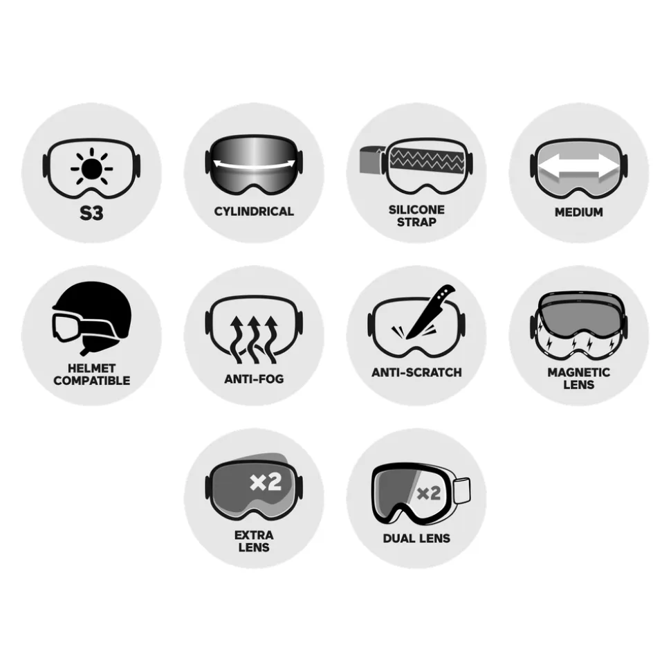 Maschera Spy Marauder Se Spy+ Celia Happy Bronze Platinum Spectra + Happy Low Light Rose Silver Spectra