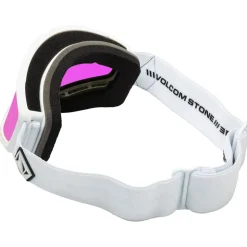 Maschera Volcom Attunga Matte White Pink Chrome