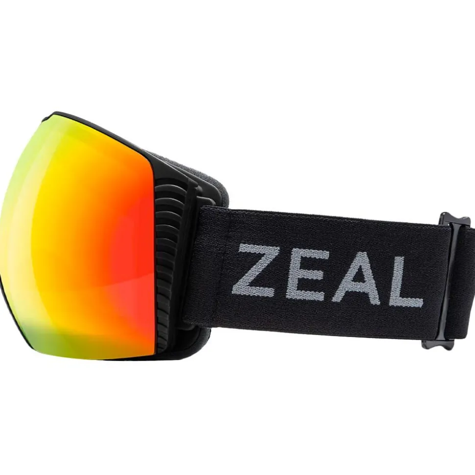 Maschera Zeal Cloudfall Dark Night Phoenix Mirror + Persimmon Sky Blue Mirror
