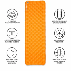 Materassi Big Agnes Zoom UL Insulated Amber Glow