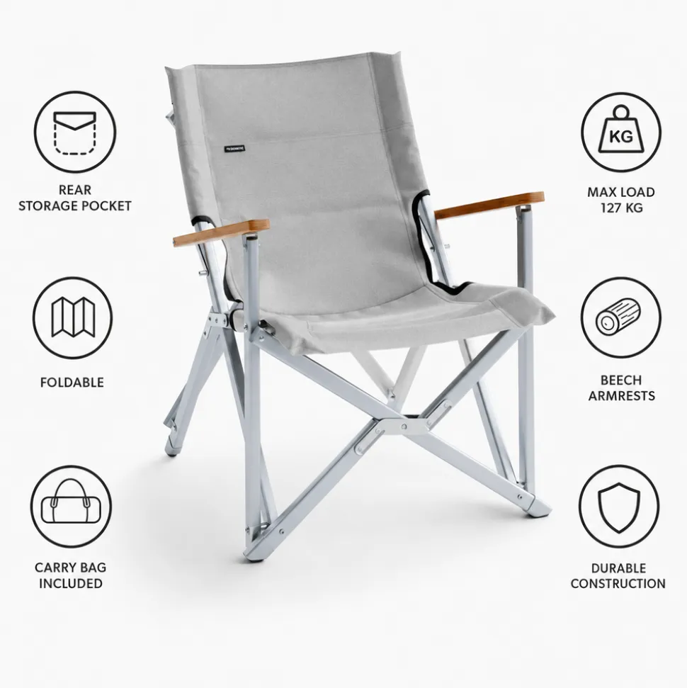 Mobili di campeggio Dometic Go Compact Camp Chair Ash