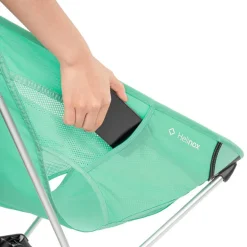 Mobili di campeggio Helinox Chair One Highback Biscay Green Silver