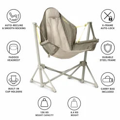 Mobili di campeggio Nemo Stargaze Evo-X Smokey Olive