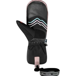 Moffole Auclair A-Peak 2-In-1 Mitt Women Pink Black