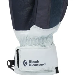 Moffole Black Diamond Women's Mission Mx Mitts Charcoal Belay Blue