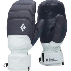 Moffole Black Diamond Women's Mission Mx Mitts Charcoal Belay Blue