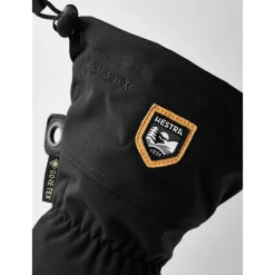 Moffole Hestra Army Leather Gore-Tex Mitt Black