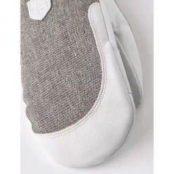Moffole Hestra Army Leather Patrol Female Mitt Light Grey