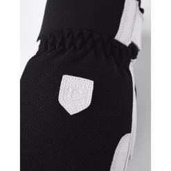 Moffole Hestra Army Leather Patrol Female Mitt Black