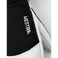Moffole Hestra Mitt Army Leather Heli Ski Black