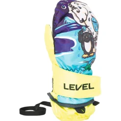 Moffole Level Animal Mitt Jaune Bleu