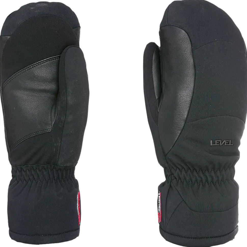 Moffole Level Flames Mitt Black