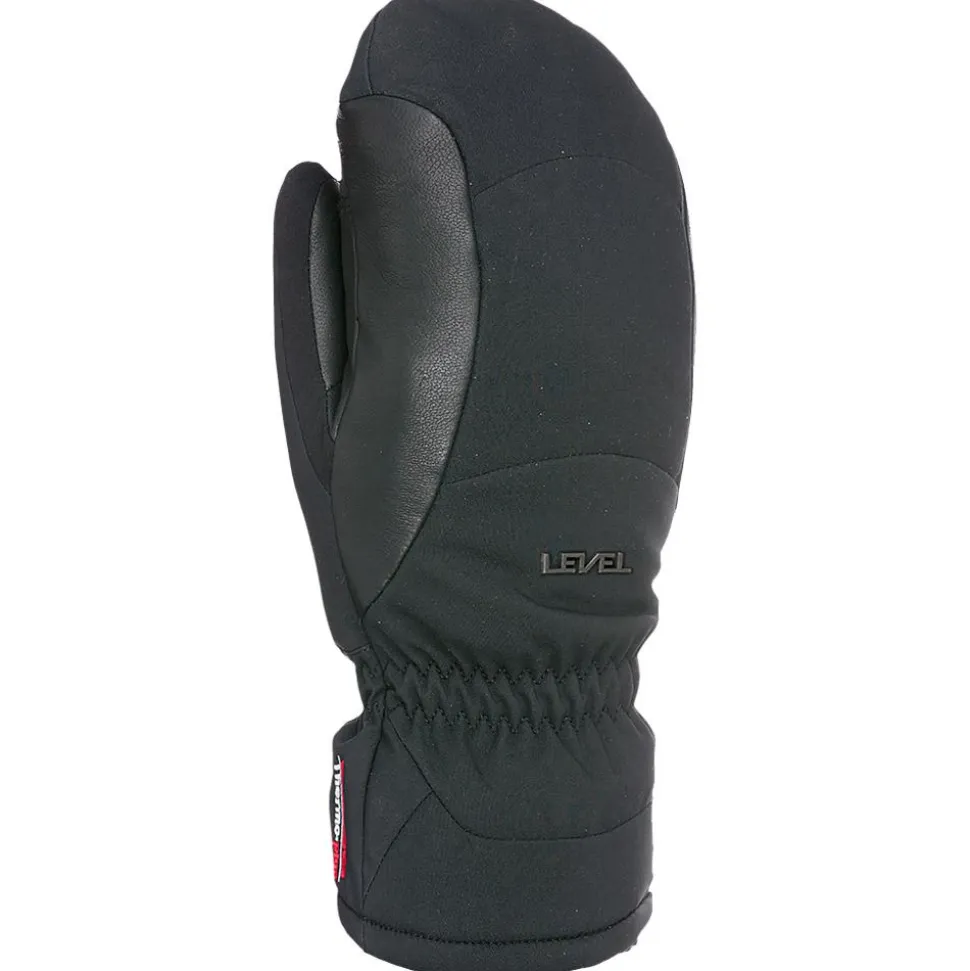 Moffole Level Flames Mitt Black