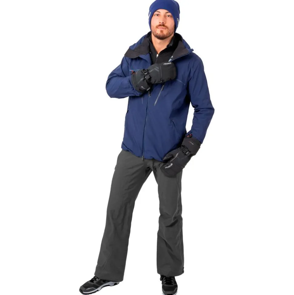 Moffole Reusch Down Spirit Gore-Tex Mitten Black Silver