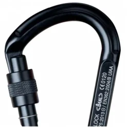 Moschettoni Beal Be Lock Screw Full Black