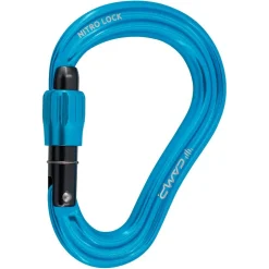 Moschettoni C.A.M.P. Nitro Lock Bleu